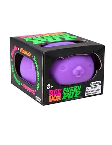 Nee Doh Funky Pup.Groovy Glob! Squishy, Squeezy, Stretchy Stress Fidget Balls Gift Set Party Bundle - 3 Pack (Assorted) thumbnail 6
