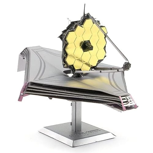 Metal Earth James Webb Space Telescope 3D Metal Model Kit Fascinations - Image 1