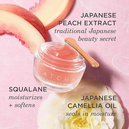 Tatcha Kissu Lip Mask | Overnight Lip Mask, Visibly Plumps and Softens for Lush Lips, 9.0 G | 0.32 oz thumbnail 5