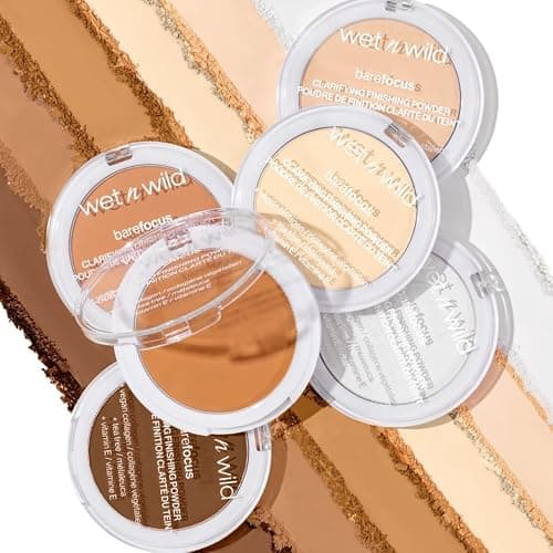 wet n wild Bare Focus Clarifying Finishing Powder | Matte | Pressed Setting Powder Translucent thumbnail 14