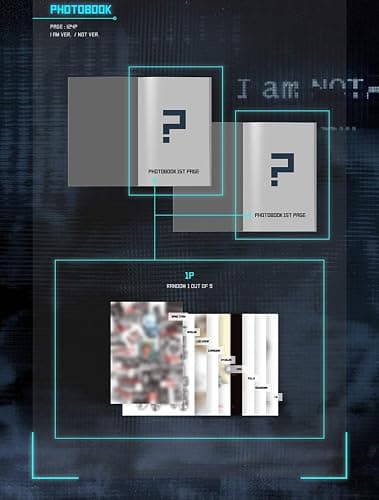 STRAYKIDS SKZ : I am Not (I am Version) The 1st Mini Album CD-R+Cover+Photobook+3 Photocards thumbnail 2