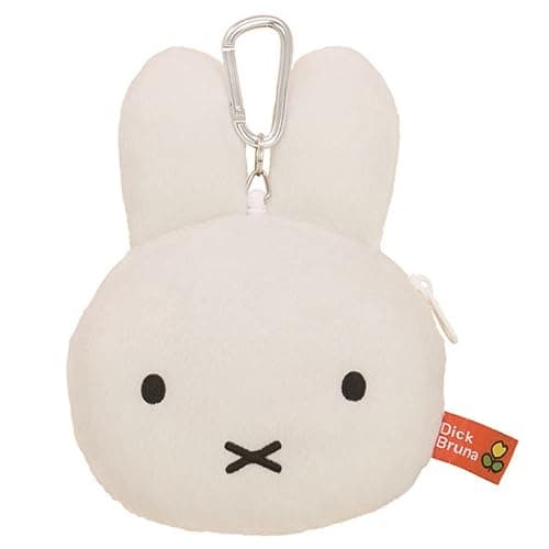 Sekiguchi Polyester Bruna Miffy Face Pass Case - Image 1