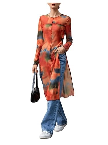 Verdusa Tie Dye Blouse