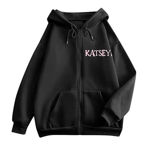 Unisex KATSEYE Hoodie Album Concert Zip Up Hoodie Jacket Long Sleeve KATSEYE Merch Costume Pop Fan Sweatshirts Y2K Clothes thumbnail 3