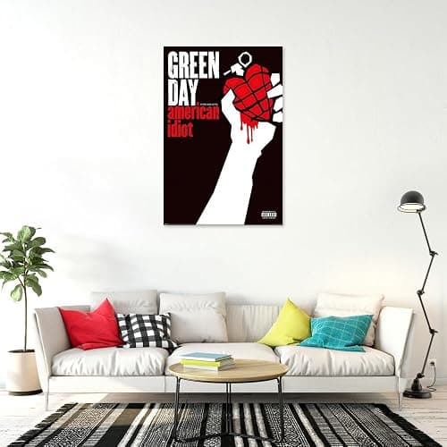 Green Day - Music Poster (American Idiot - Album Cover) (Size: 24" x 36") (Unframed) thumbnail 3