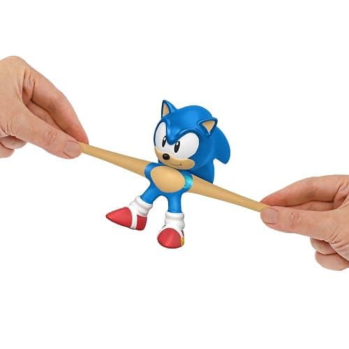 Heroes of Goo Jit Zu Sonic The Hedgehog - Chaos Emerald Sonic Stretchy Hero, Squeeze Sonic's Body to Reveal The Chaos Emerald Within His Goo, Grab Him by His Limbs and Stretch Out His Arms and Legs thumbnail 2