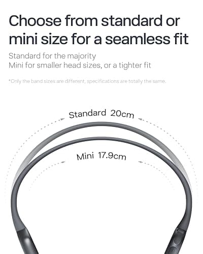 SHOKZ New OpenRun Pro 2 - Open-Ear, Bone Conduction Sport Headphones - with Reflective Strip - Sweat Resistant, Workout Headphones - Secure, Wireless, Comfortable Fit-Deep Bass and Smart Mic App thumbnail 6