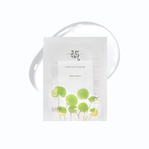 Beauty of Joseon Centella Asiatica Calming Mask Daily Moisturizing Soothing Cica Face Sheet Mask for All Skin Types, Korean Skincare Stuffers for Men Women, 10 sheets - Image 1
