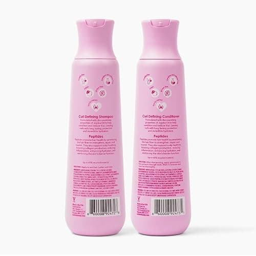 V&Co. Beauty Curly Hair Shampoo & Conditioner Set (12 Oz. Each) with Peptide Technology, Enhances Curl Definition, Sulfate Free Conditioner and Shampoo for Naturally Curly Hair, Gentle, Color Safe thumbnail 10
