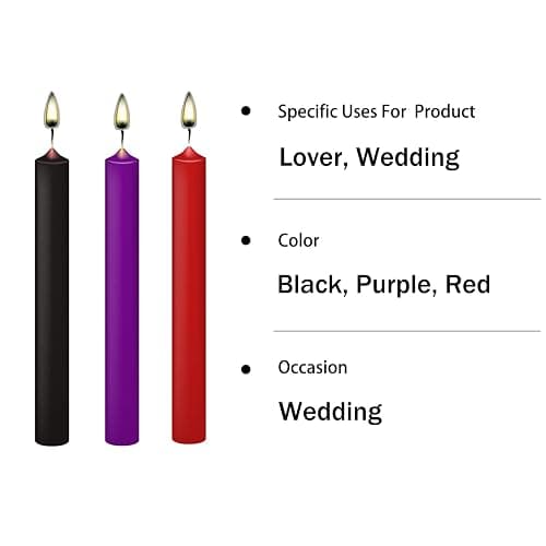 Low Temperature Candles,Romantic Wax Play Candles Low Heat for Lovers Couples thumbnail 8