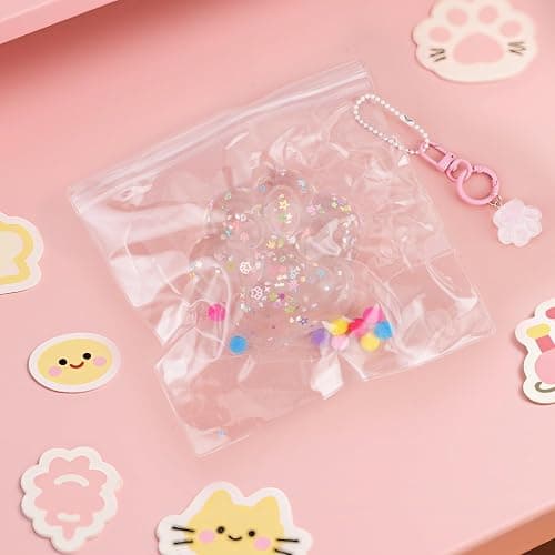 AONSOULE 1Pc Cat Paw Squishy Toys – 4 Inch Large Soft Cat Paw Squeeze Toy, Cute Squishy Toy, Quick Rebound Squishies, Individually Packed Funny Gifts for Children Adults Party Favors thumbnail 2