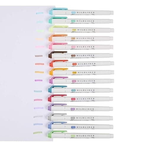 ZEBRA MILDLINER Highlighter pen markers, Mild Violet (WKT7-MVI) x10 thumbnail 2