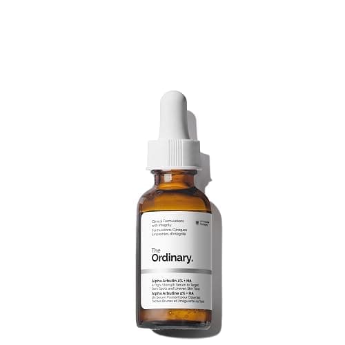 The Ordinary Alpha Arbutin 2% + Hyaluronic Acid, Brightens Skin and Targets Dark Spots, 1 Fl Oz - Image 1