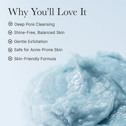 ARENCIA Hyssop Brightening & Deep-Cleansing Face Scrub & Exfoliator - for All Skin Types, Acne-Prone Skin & Blackheads (4.23oz) thumbnail 3