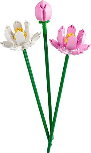 LEGO Lotus Flower - Building Toy for Kids, Girls & Boys, Ages 8+ - Artificial Lotus Flowers for Home Decor & Display - Creative Gift Idea for Her & Him - 40647 thumbnail 3