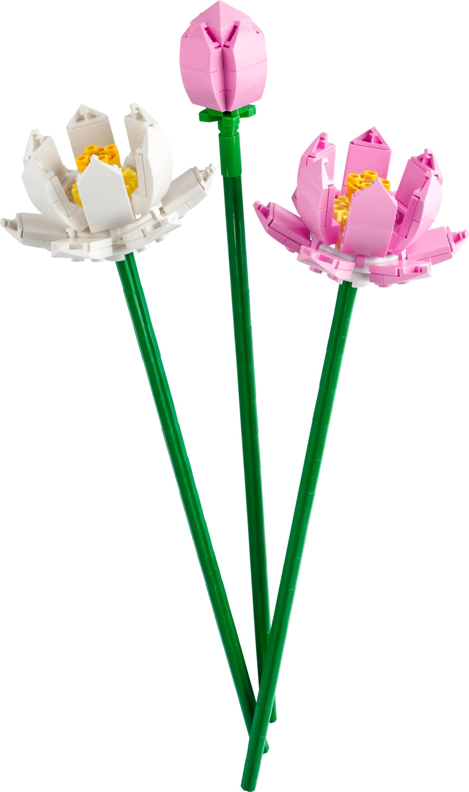 LEGO® Botanicals Flores de Loto; Plantas Ornamentales para Decorar Tus Lugares Favoritos; Estas Plantas Artificiales Pueden ser un Bonito y Colorido arreglo Floral para el hogar o la Oficina 40647 thumbnail 2