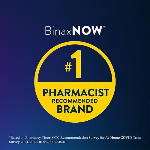 BinaxNOW COVID-19 Antigen Self Test, 1 Pack, 4 Tests Total, COVID Test With 15-Minute Results Without Sending to a Lab, Easy to Use at Home thumbnail 4