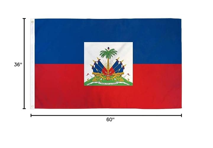 Haiti Country Flag - New Ultrabreeze Series - 3x5ft Polyester thumbnail 2