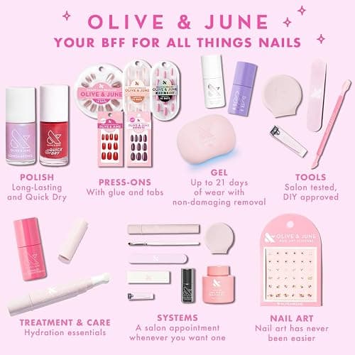 Olive & June Nail Strengthener | Heals & Conditions Weak, Brittle Nails | Up to 77% Increase in Strength | Prevents Peeling & Ridges | Celery Seed + Flora Complex | Vegan, Cruelty-Free Nail Treatment thumbnail 6