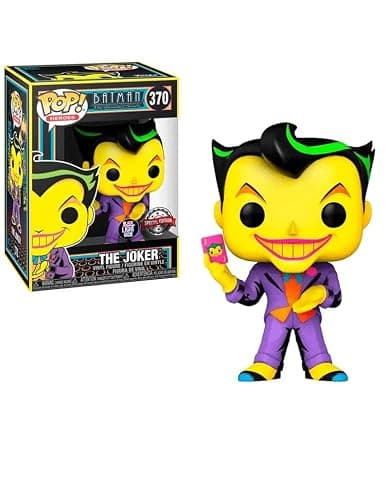 Pop! Heroes Batman 370 The Animated Series - The Joker Blacklight Special Edition - Image 1
