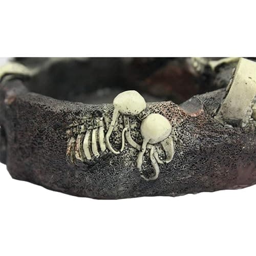 RUITASA Creative Skull Ashtray & Love Never Dies Skull Ashtray Fun Taste The Living Room Decoration for Smoking Room Decor Gifts for Smokers thumbnail 5