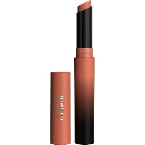 Maybelline Color Sensational Ultimatte Matte Lipstick, Non-Drying, Intense Color Pigment, More Sepia, Mid-Tone Camel, 1 Count - Image 1