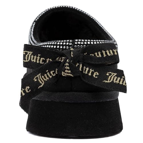 Juicy Couture Women's Cozy Slipper Mule – Plush Indoor Outdoor House Shoe with Memory Foam and Faux Fur Lining thumbnail 3