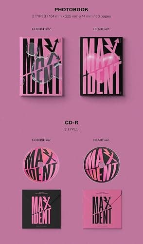JYP Entertainment Stray Kids - MAXIDENT [Standard Edition] Album+Pre-Order Benefit (T-CRUSH ver.), (SMK1348) thumbnail 3
