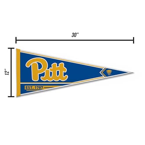 Rico Industries NCAA Classic 12" x 30" Felt Wall Décor Pennant - Great for Home/Bed Room/Man Cave Décor thumbnail 3
