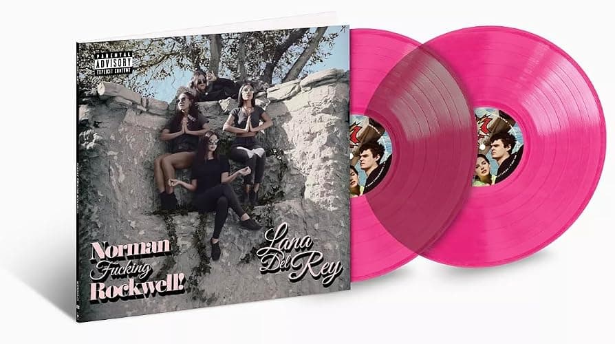 NFR ! Norman F***ing Rockwell ! Pink ONLY 1000 COPIES PRESSED - Image 1