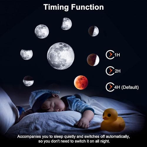 Planetarium Projector Pro for Bedroom, 13 in 1 Star Projector Galaxy Light, Ceiling Night Light Milky Way Mood Lighting with Timer, LED Space Galaxy Lamp Bedroom Room Decor for Adults Kids - White thumbnail 4