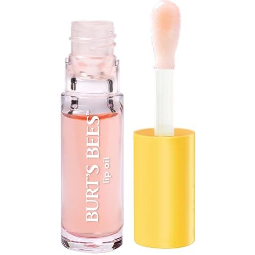 Burt's Bees Lip Oil Clear Day, Instant Hydration, Nourishes and Softens Lips, Tint Free, High Shine Finish, Responsibly Sourced Jojoba Oil, Non Sticky, Wand Applicator, 0.15 Ounce thumbnail 2