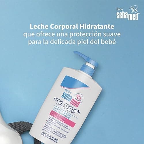 Sebamed Baby Leche Corporal Hidratante, para la Piel Sensible y Delicada del Bebé, Uso Diario thumbnail 2