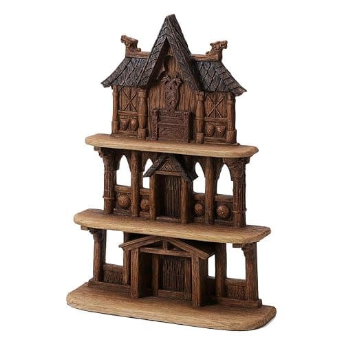 Veronese Design 16 Inch Nordic God Viking Temple Display Stand Polyresin Hand Painted Sculpture Decoration thumbnail 3