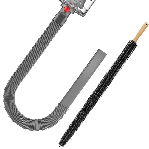 Sealegend Dryer Vacuum Hose Attachment Dryer Vent Cleaner Kit Lint Brush | Compatible with Dyson V7 V8 V10 V11 V15 V15s Gen5 Cordless Vacuum,Dryer Lint Vacuum Attachment, Flexible Lint Remover Brush - Image 1