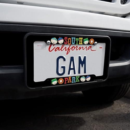 GRAPHICS & MORE South Park Characters Logo License Plate Tag Frame thumbnail 2