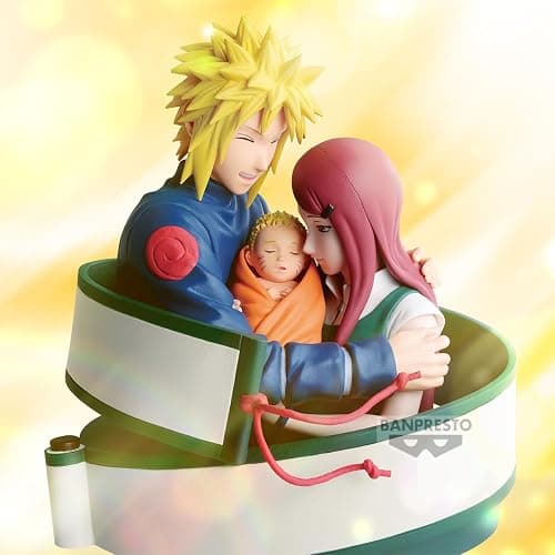 Banpresto - Naruto - #53 Naruto, Minato and Kushina Uzumaki (72 Series) Figure thumbnail 2