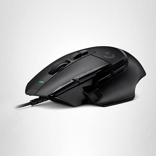 Logitech G502 X Wired Gaming Mouse - LIGHTFORCE hybrid optical-mechanical primary switches, HERO 25K gaming sensor, compatible with PC - macOS/Windows - Black thumbnail 8