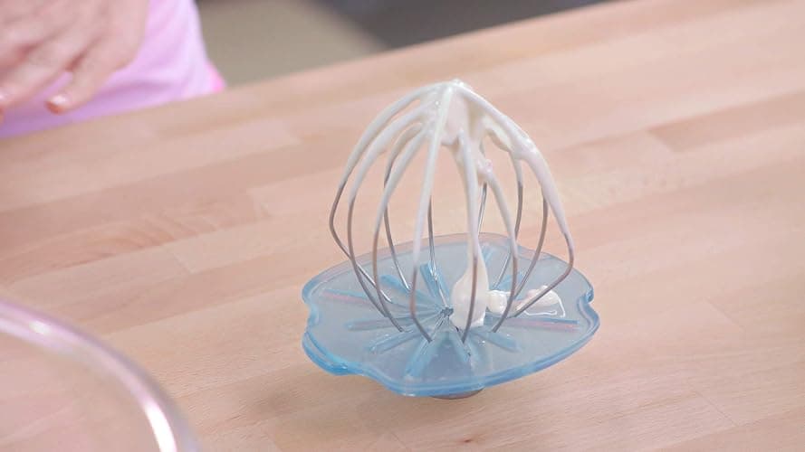 Whisk Wiper® PRO for Stand Mixers - Mix Without The Mess - The Ultimate Stand Mixer Accessory - Compatible With KitchenAid Tilt-Head Stand Mixers - 4.5qt, 5qt (Color: Clear) thumbnail 3