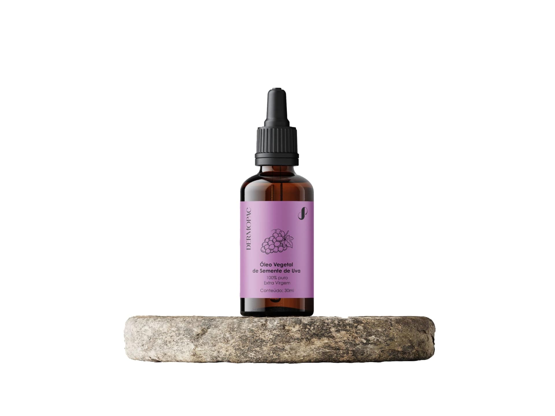 Óleo Vegetal de Semente de Uva 100% Puro Natural Capilar Corporal Facial Dermopac 30ml thumbnail 4