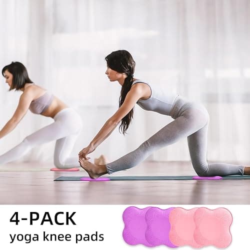 Yflingjie 2 packs Yoga Knee Pad Cushion Extra Thick for Knees Elbows Wrist Hands Head Foam Pilates Kneeling pad Yoga Knee Cushion Thick Exercise Pads for Knees Elbows Wrist Hands Head Foam Pilates Kneeling pad，Support Foam Pads for Women and Men thumbnail 2