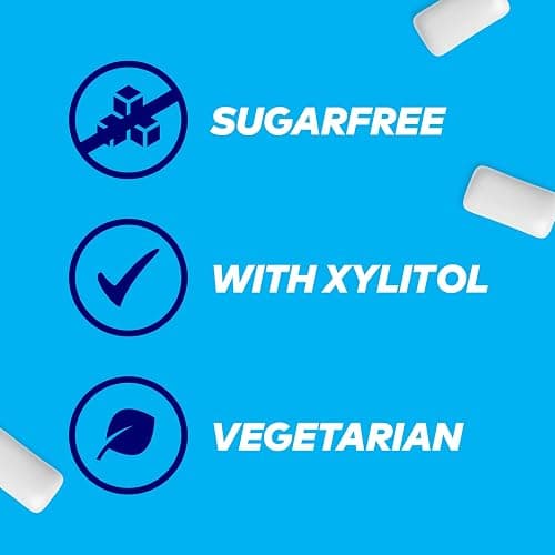 Wrigley's Extra Chewing Gum, Spearmint Flavour, 46 pieces, Sugar Free Chewing Gum Bottle with Xylitol thumbnail 6