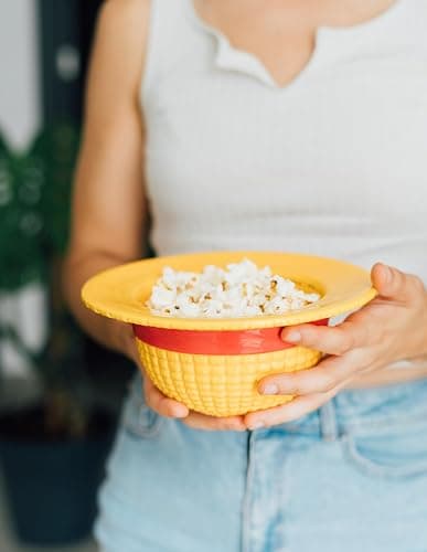 Grupo Erik One Piece Netflix Bowl | 500 ml / 16.9 oz - 8 x 3.4 x 8 inches / 20.2 x 8.7 x 20.2 cm | Cereal Bowl | Ceramic Bowl | Popcorn Bowl | Kitchen Decor | One Piece Merchandise | Straw Hat thumbnail 2