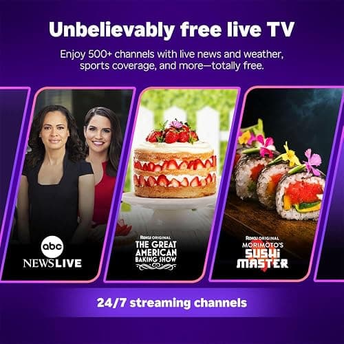 Roku 40" Select Series 1080p Full HD Smart TV TV Remote, Designed for Seamless Streaming, Wi-Fi, Color Enhancer - 40R3B4 thumbnail 4