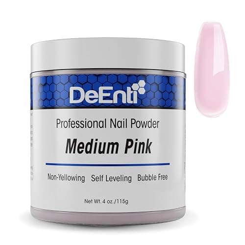 acrylic powder - medium pink- 4oz - Image 1