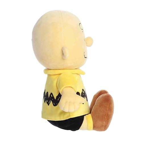 Aurora® Adorable Peanuts® Charlie Brown Stuffed Animal - Officially Licensed Toys for All Snoopy Fans - Nostalgic Gift for Adults and Birthday Celebrations - Multicolor 13 Inches thumbnail 3