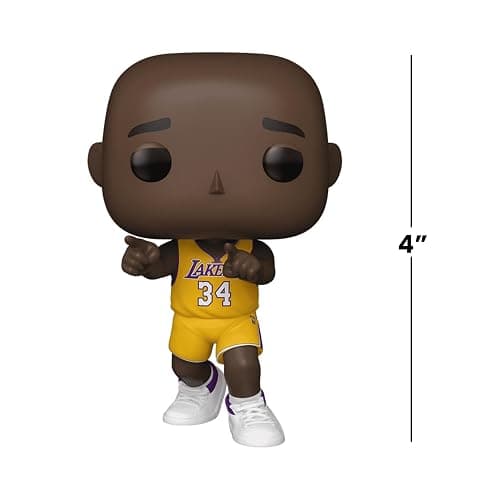 Funko POP! NBA: LA Lakers - Shaq (2000 WCF Celebration) | Official Sports Merch - Collectable Vinyl Figurine for Shelf Display - Birthday Gift Idea for Fans and Collectors thumbnail 3