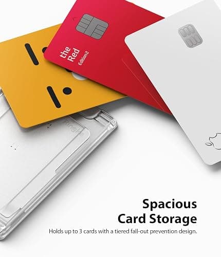 Ringke Magnetic Slot Card Holder [Compatible with MagSafe Wallet] Business ID Credit Card Wallet for Back of Phone Case thumbnail 8