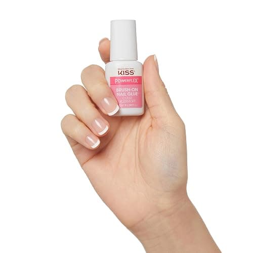 KISS Powerflex Brush-On Nail Glue, Flex Formula for Ultra Hold of False Nails, Instantly Repairs Breaks and Tears thumbnail 8