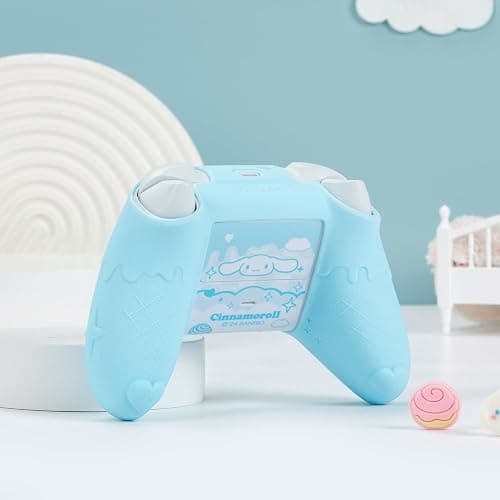 Kuitmor Cover Skin for Xbox Series X Controller, Soft Silicone Ergonomic Protective Cover Skin Case Compatible with Xbox Wireless Controller with 2 Thumb Grip Caps - DEG thumbnail 7